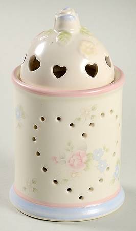 Tea Rose Candle Votive & Lid