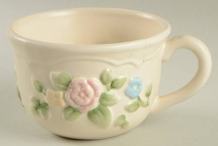 Tea Rose Cup for Individual Teapot & Lid with Cup