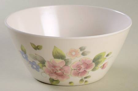 Tea Rose 6" Melamine Individual Salad Bowl