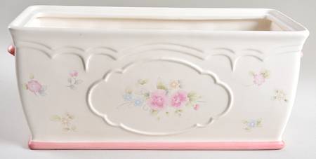 Tea Rose Bread Box No Lid