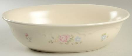 Tea Rose 11" Oval Vegetable Bowl