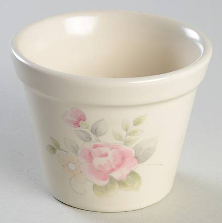 Tea Rose Herb Pot by Pfaltzgraff