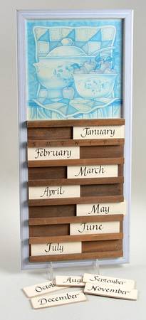 Tea Rose Four Season Perpetual Calendar