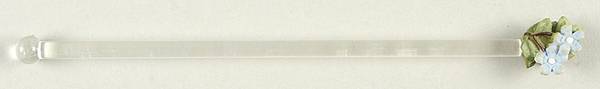 Tea Rose Plastic Stirrer