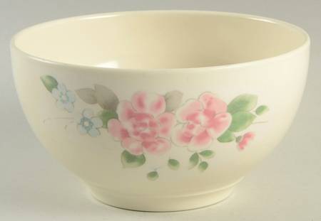 Tea Rose Melamine Soup/Cereal Bowl