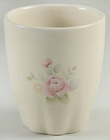 Tea Rose China Bathroom Tumbler