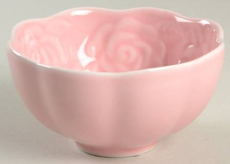 Tea Rose Figural Fruit/Dessert Bowl by Pfaltzgraff