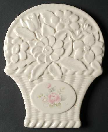 Tea Rose Sculpted Trivet by Pfaltzgraff