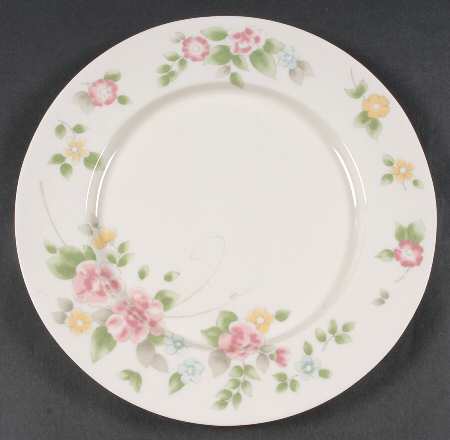 Tea Rose Melamine Dinner Plate