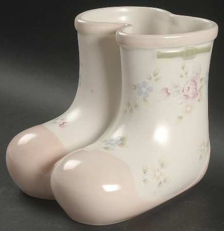 Tea Rose Boots Planter