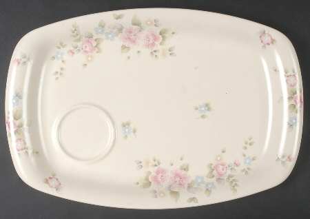 Tea Rose Barbeque Plate