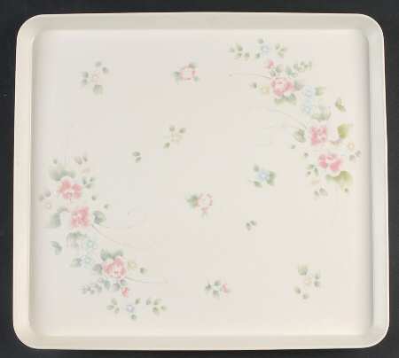 Tea Rose Melamine Tray