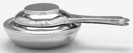 Tea Rose Fondue Pot-Metal Burner