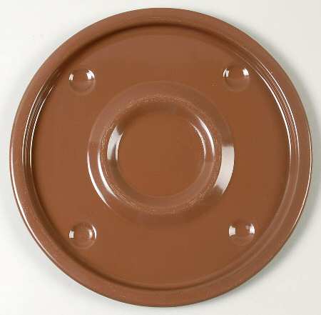 Tea Rose Fondue Set-Metal Tray by Pfaltzgraff