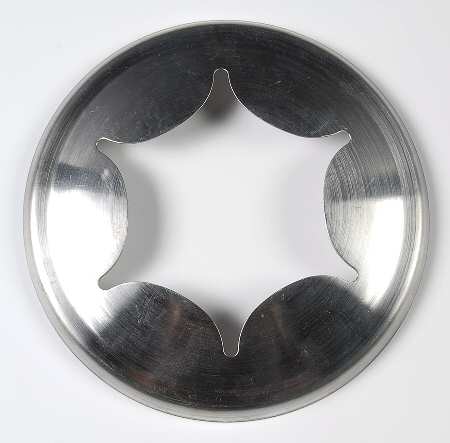 Tea Rose Metal Fondue-Lid
