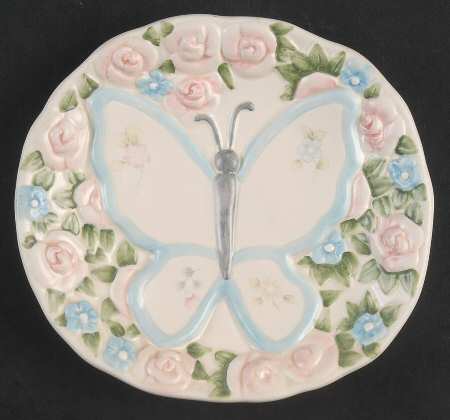 Tea Rose Spoon Rest/Holder (Holds 1 Spoon) by Pfaltzgraff