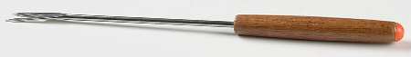 Tea Rose Fondue Fork by Pfaltzgraff