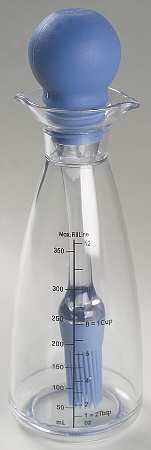 Tea Rose Glass Barbeque Baster Bottle