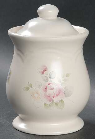 Tea Rose 5" Canister with Lid & Seal