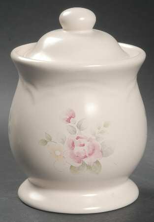 Tea Rose 4" Canister with Lid & Seal