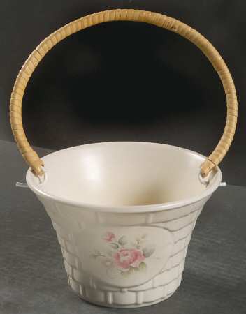 Tea Rose Small Basket