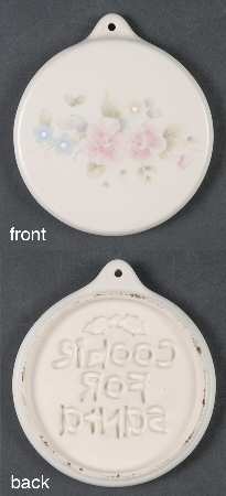 Tea Rose Cookie Mold/Press by Pfaltzgraff