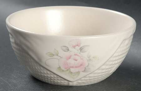 Tea Rose Small Basket Bowl by Pfaltzgraff