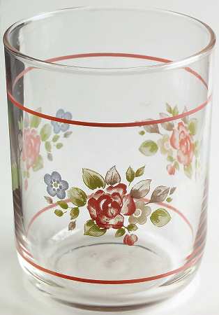 Tea Rose 10 Oz Glassware Double Old Fashioned