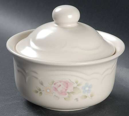Tea Rose Butter Tub & Lid by Pfaltzgraff