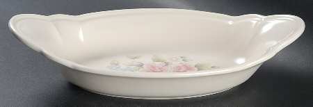 Tea Rose 11" Augratin by Pfaltzgraff