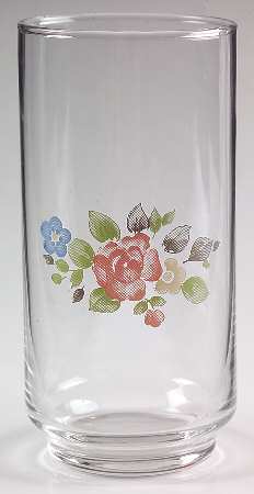 Tea Rose 14 Oz Glassware Cooler