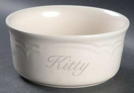 Tea Rose Pet Bowl by Pfaltzgraff