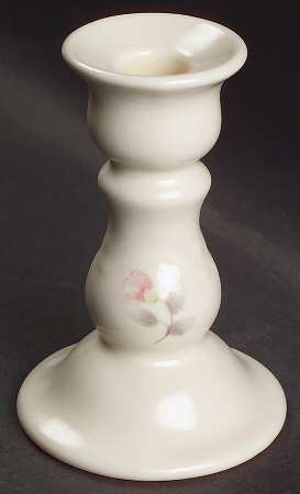 Tea Rose 5" Candlestick