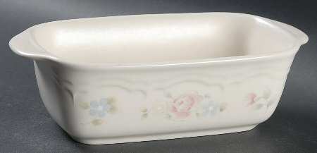 Tea Rose Mini Loaf Pan by Pfaltzgraff