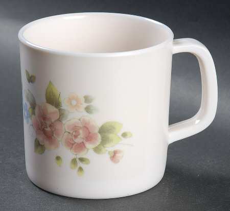 Tea Rose Melamine Mug