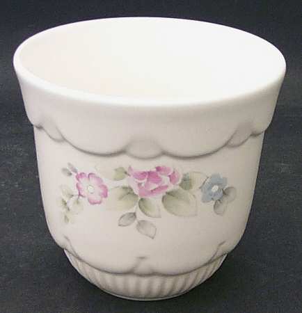 Tea Rose 4" Flower Pot by Pfaltzgraff