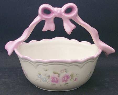 Tea Rose Fruit Basket by Pfaltzgraff
