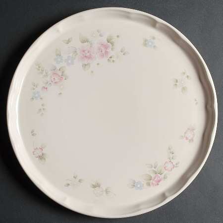 Tea Rose 12" Round Platter by Pfaltzgraff