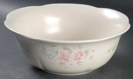 Tea Rose Party Bowl by Pfaltzgraff