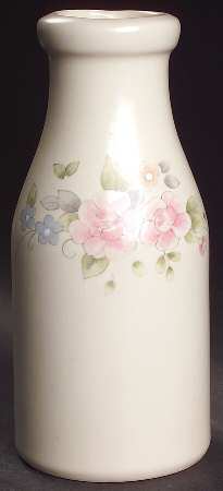 Tea Rose Milk Bottle