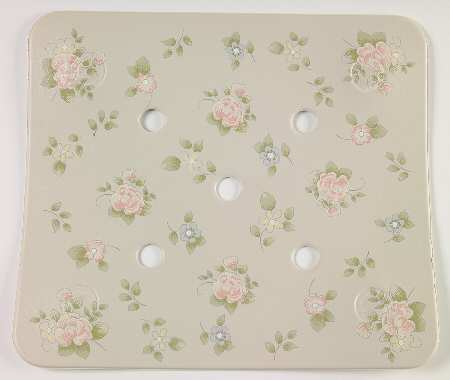 Tea Rose Rubber Sink Mat