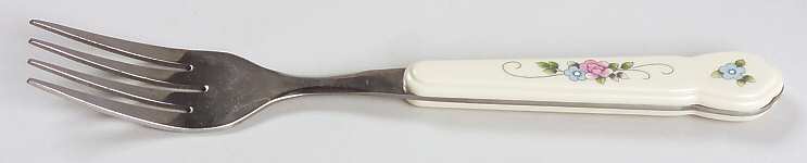 Tea Rose Individual Salad Fork by Pfaltzgraff