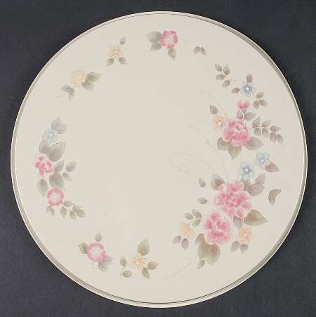 Tea Rose 10" Individual Tin Round Stove Cover
