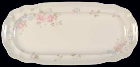 Tea Rose 16" Rectangular Serving Platter