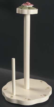 Tea Rose Paper Towel Holder