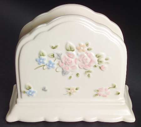 Tea Rose Napkin Holder