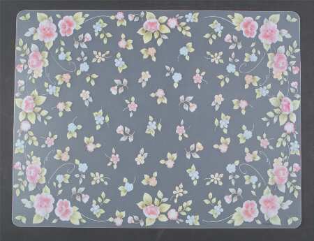 Tea Rose Vinyl Placemat by Pfaltzgraff