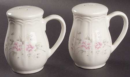 Tea Rose Stove Top Salt & Pepper Set