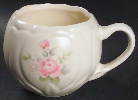 Tea Rose Sculpted Mug by Pfaltzgraff