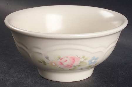 Tea Rose Pedestal Bowl